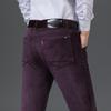 Collezione Autunno/Inverno 6 Colori Velluto a Coste Alta Qualità Uomo d'Affari Casual Pantaloni in Velluto a Coste Uomo Moda Pantaloni Casual