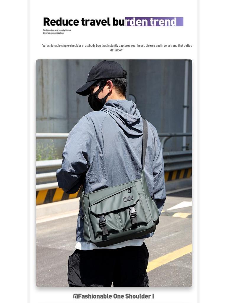 Modny Plecak na Ramię i Torba Listonoszka o Dużej Pojemności do Sportu, Podróży i Podróży Służbowych