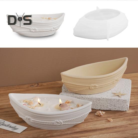 Silicone Nar Candle Mold with Hemp Rope Pattern Resin Bowl Mold DIY Storage Container Mold for Candles Soap Chocolate Craft Supplies for Home Decor