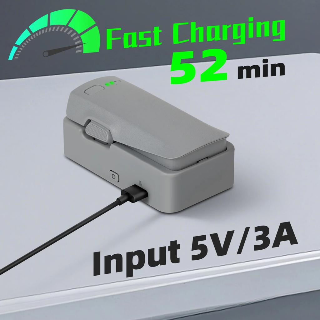 Battery Charging Hub For DJI NEO 2 Fast Battery Charger Box Portable Charging Case For DJI NEO 2 Drone Accessories