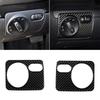1PCS Car Headlight Switch Control Frame Carbon Fiber Sticker Suitable Left for VW Golf 6 R MK6 Scirocco 09-16