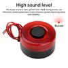 DC 12-24V car horn, trucks,excavators,vans modified reversing horn, 10W horn with LED light,105dB beep sound buzzer warning horn