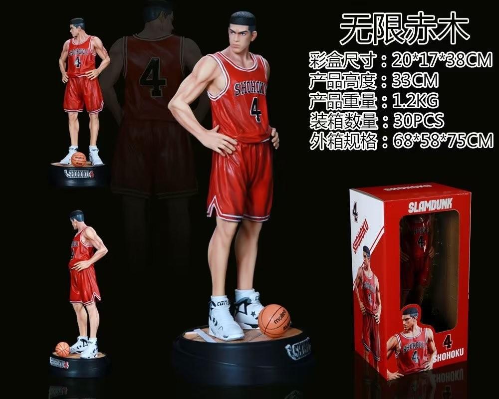 Gk Infinite Slam Dunk Pvc Figure Set Featuring Miyagi Ryo And Sakuragi Hanamichi
