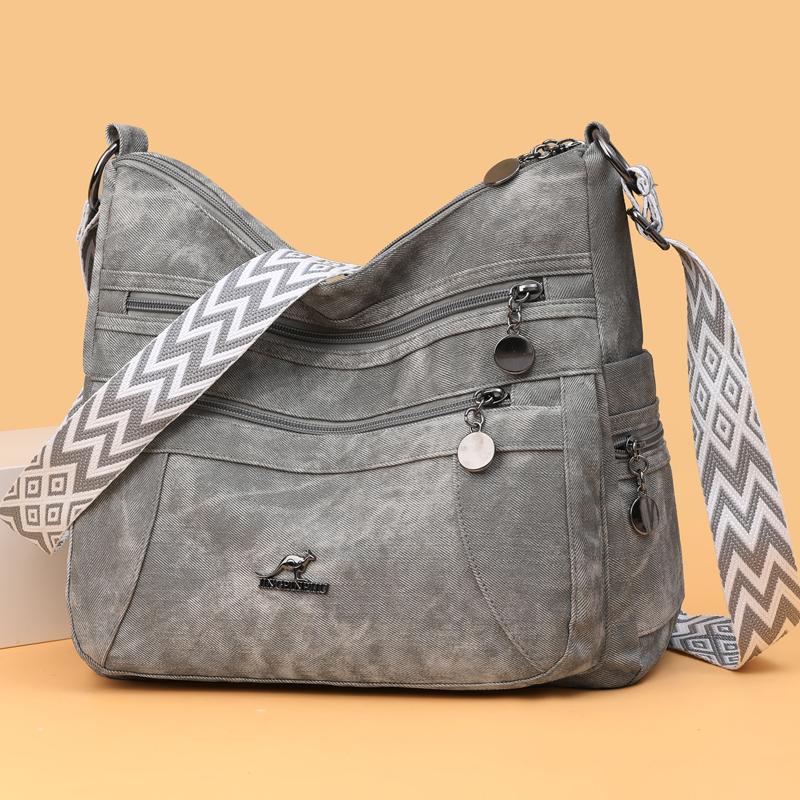 Women's Bag Fashion Mother Bag Retro Soft Leather Large Capacity Crossbody Bag