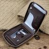 Men Leather Wallet Genuine Wallet Vintage Short Male Wallets Zipper Poucht Male Purse Money Bag Card Holder Soft Purses Cartera