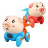 Puzzle Toy Electric Crawling Dog Plastic Children's Electric Pig  Early Development