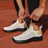 Promotional Summer Men's Shoes Lightweight Durable Mesh Upper Design Breathable Non Slip Sole Outdoor Track Field Running Shoes