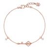 Dieuamour Silber 925 Diamant Lack Diamant Armband