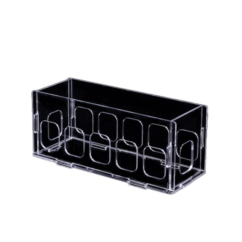 Acrylic Turtle Feeding Dish Small Land Aquatic Turtles Yellow-Margin Box Pet Reptile Food Bowl