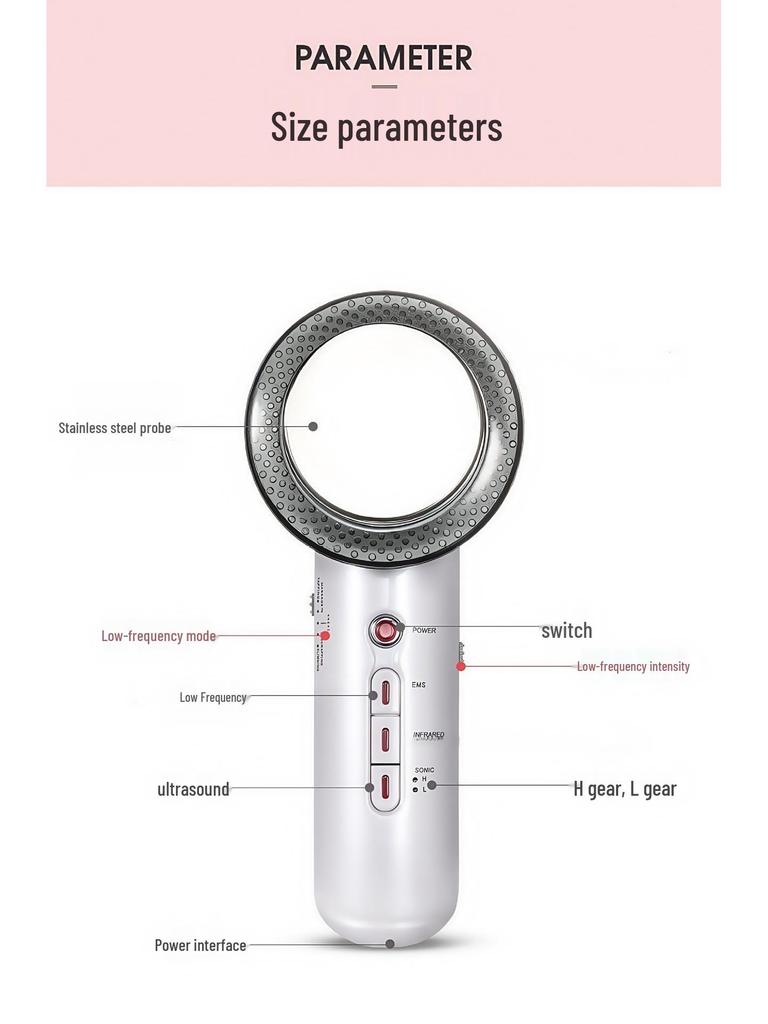 EMS Ultrasonic Slimming & Skin Rejuvenation Device: Fat Blasting & Beauty Shaping Solution