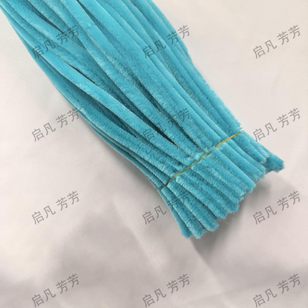 8mm Macaron Color Encrypted Twist Ties Chenille Stems for DIY Toys