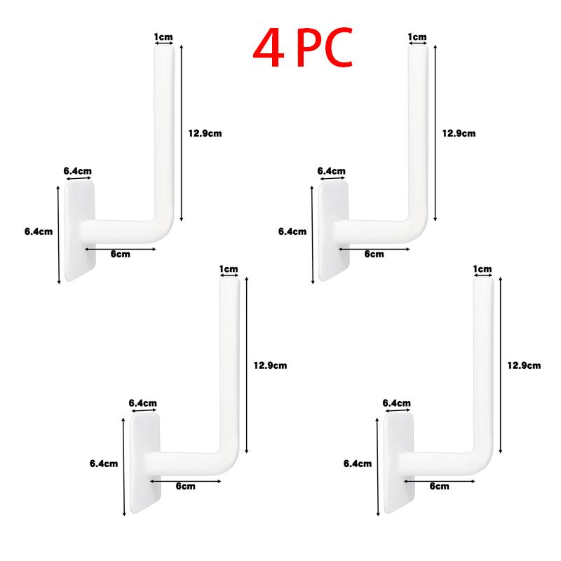 Mini Coat Racks Multipurpose Bedroom Cabinet Clothes Hangers Hook Wall Mounted Hat Bag Shawl Toy Clothing Organizers Hanger Rack