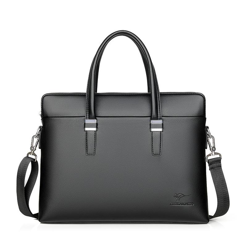 TS JYL laptop bag,Men Handbag Shoulder Crossbody Business Briefcase Laptop Bag Casual 14 чёрный