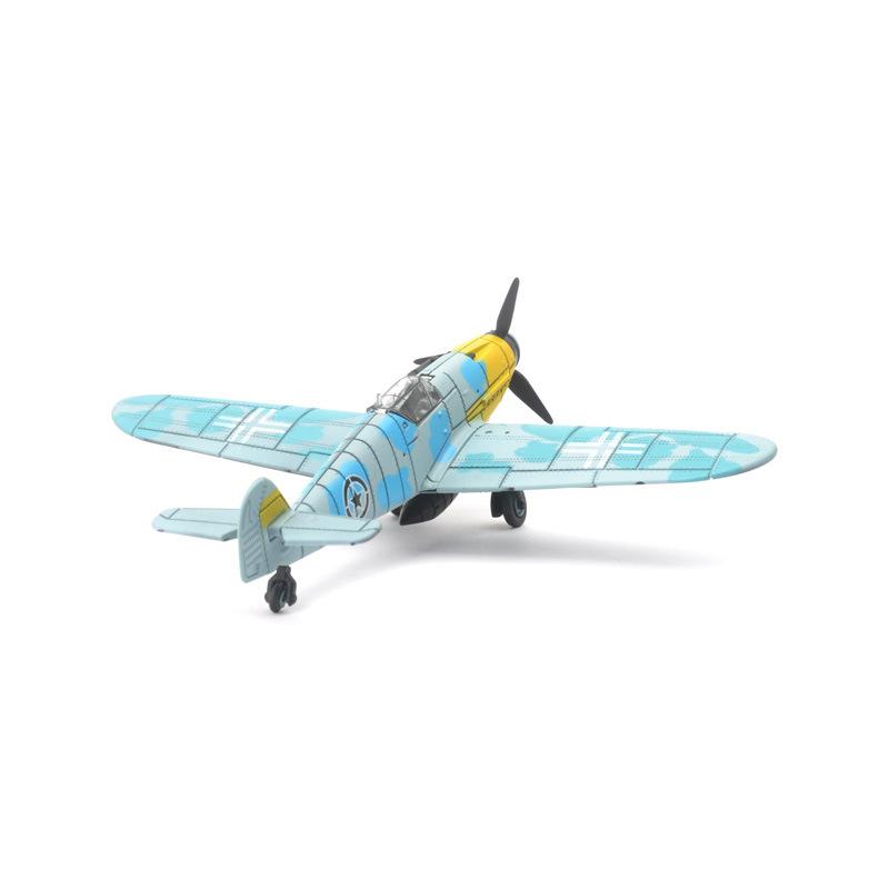 Non-Toxic 1/48 Wwii 4D Bf109 Assemble Model F4U Fighter P51 Hurricane Military Fighter Mustang Plastic Diy Puzzle Toy Gifts