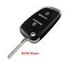 LIXIANG  for  Peugeot 207 307 407 208 308 408 607 Partner  Ce0536 433Mhz ID46 2/3 Buttons ASK FSK Modified Remote Car Key