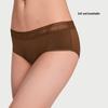 Victoria's Secret Seamless Mid-Waist Modal Logo Lace Briefs