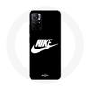 Case - MANIACASE - Redmi Note 11 5G - Soft - Nike Logo - White and Black