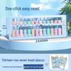 Primary School Abacus for Second Grade: Special Bead Counting Tool with 5 & 7 Beads, 13 Rows for Mental Math