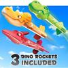 Flying Dinosaur Rocket Launcher Outdoor Toys  Parent-child Interaction Competitive Competition Game for Family Kids Puzzle Gifts
