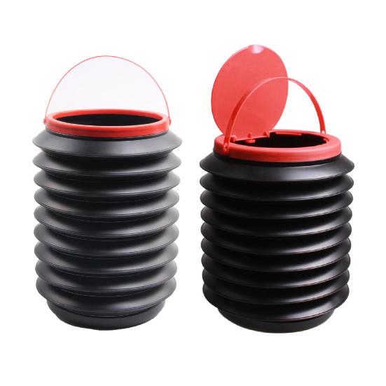 4L skládací pytel na odpadky do auta Velkokapacitní PP auto úložný kbelík