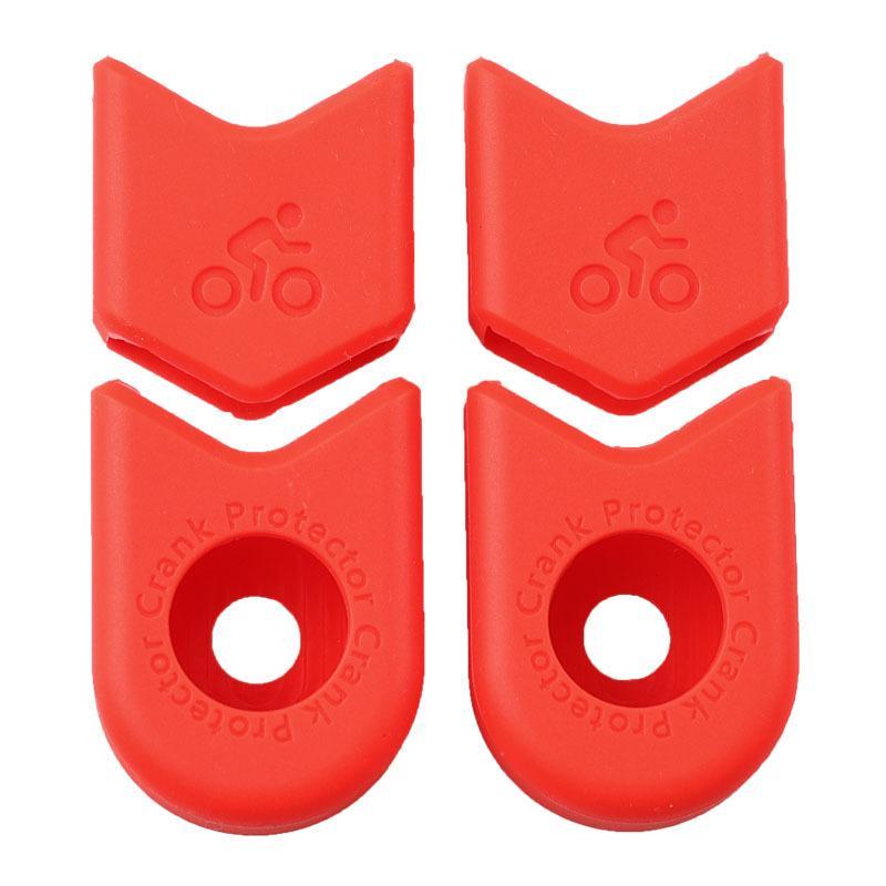 2/4Pcs Crankarm Cover Crank Cover Functional Mountain Bike Professional Silicone Useful Cap Crankarm Cycle Crank Caps