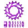 Kits de Conversion Single Vitesse pour Vélos 16T 18T, Cassettes Freewheels Roue en Alliage d'Aluminium pour Vélos Single Vitesse