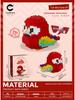 Cute Chubby Bird Micro Building Blocks Toy - Compatible with Lego for Kids