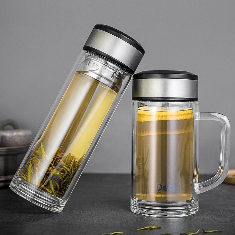 Debo Hannas Double Wall Borosilicate Glass Tea Cup