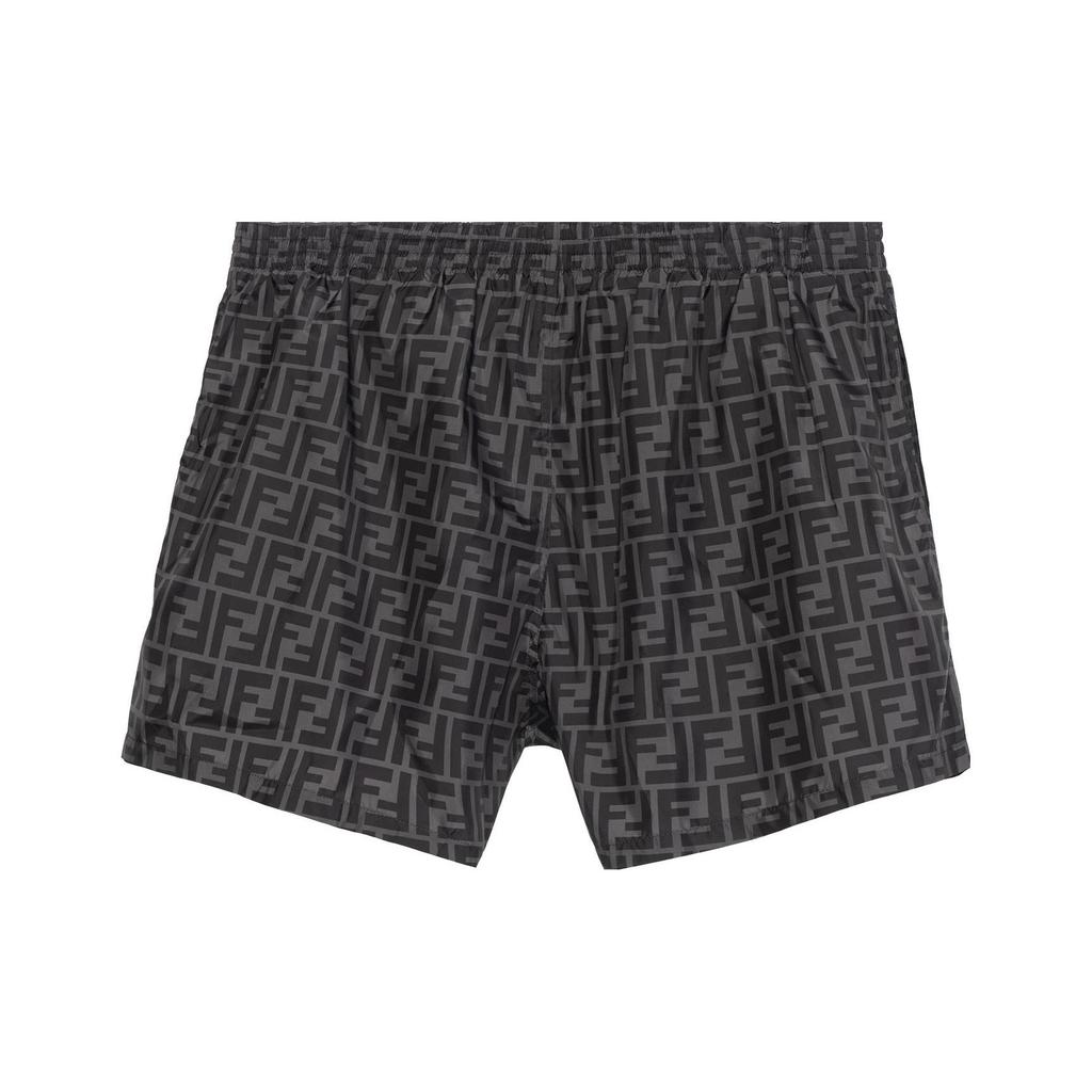 Fendi Badehose Herren Tech-Stoff Schwarz FXB077A79FF0P9B