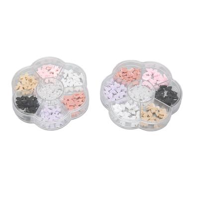 Nageldekoration Verschiedene Formen Flatback Sicher Multifunktional Tragbare Nailart-Scheiben für Zuhause