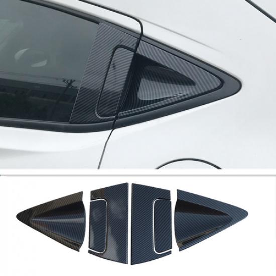 Carbon Fiber Back Door Handles Cover Trim For Honda HR-V HRV 2016-