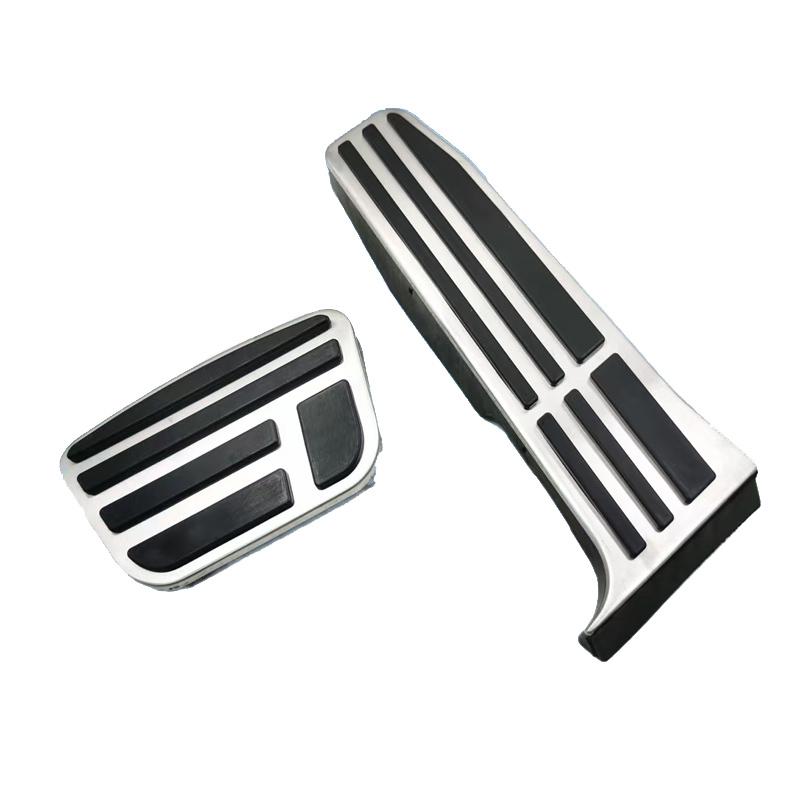 For Lexus LM350h 500h Toyota Alphard AH40 2024 2025 Stainless Steel Accelerator Pedal Anti-Slip Sleeve Brake Cover Pad Car Parts