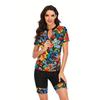 Split Short-sleeved Surf Suit Sunscreen Women's Swimsuit Fashion Swimsuit Wetsuit