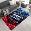 Bayern Munich Personalized Text Floor Rug Office Rug Perfect for Balcony Dining Room Bedrooms Playrooms Anti-slip Rug Decorate Offices
