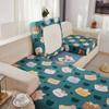 Sofa-Sitzkissenbezug mit Bären-Print, elastischer Sofabezug für Wohnzimmer, Haustiere, Kinder, Möbelschutz, Stuhlbezug, abnehmbar, 1/2/3/4