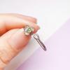 S925 Sterling Silver Jasper Pendant Safety Buckle Clip for DIY Accessories