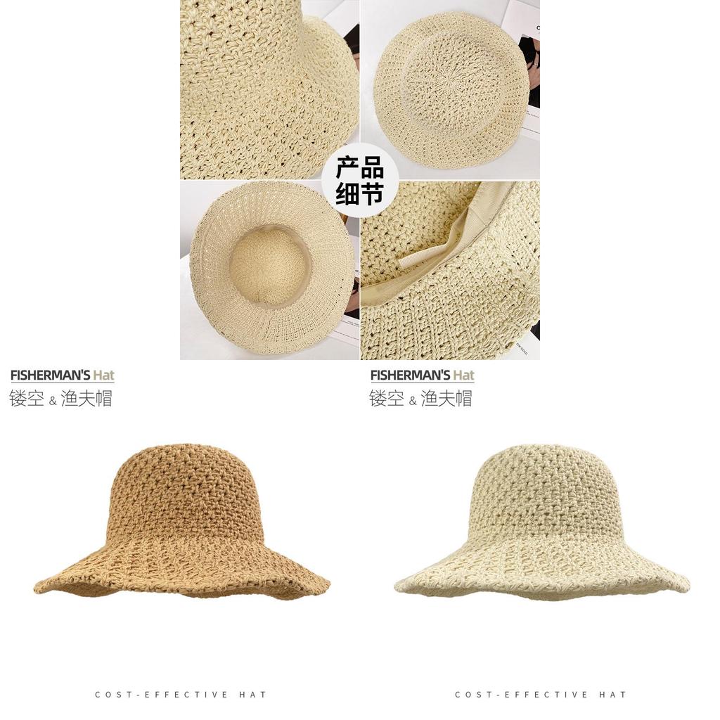 Womens Summer Wide Brim Hat With Adjustable Fit For Sun Protection And Casual Outings