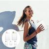 Pocket Water Bottle 500ml Flat Drink Cup Water Bottle Summer Water Flask Sports Water Bottle Leak-Proof Slim Cold Flask
