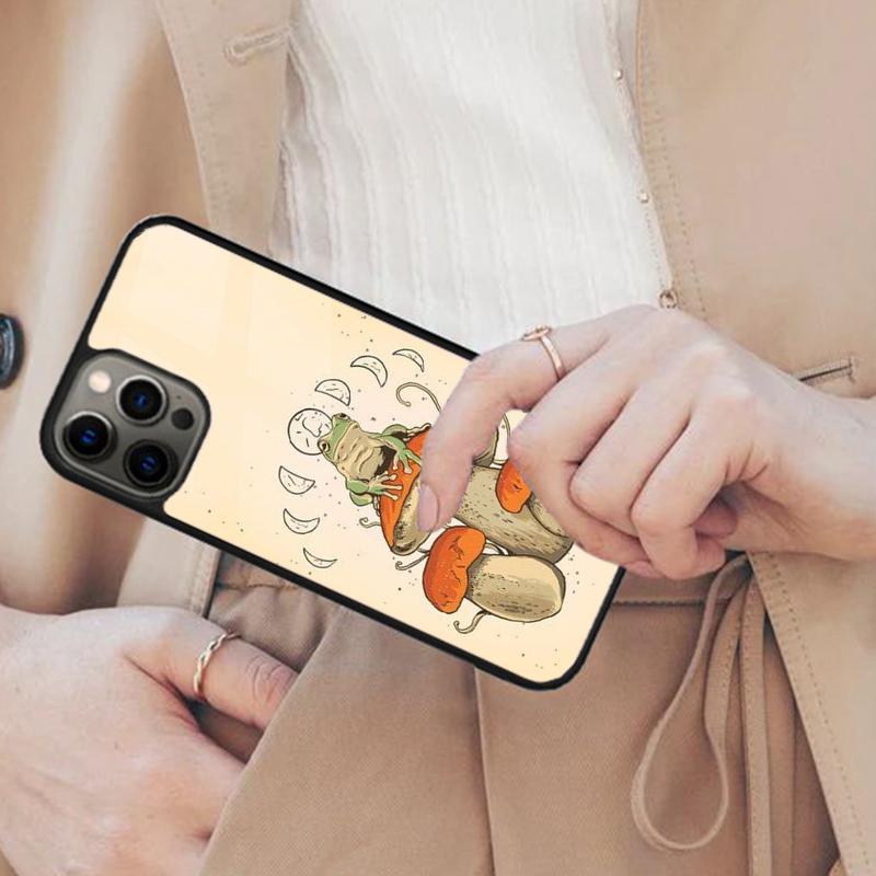Cottagecore Frog Aesthetic Magnetic Phone Case For APPLE iPhone 17 Air 16 14 13 12 Pro Max 15 Plus Wireless Charge MagSafe Cover