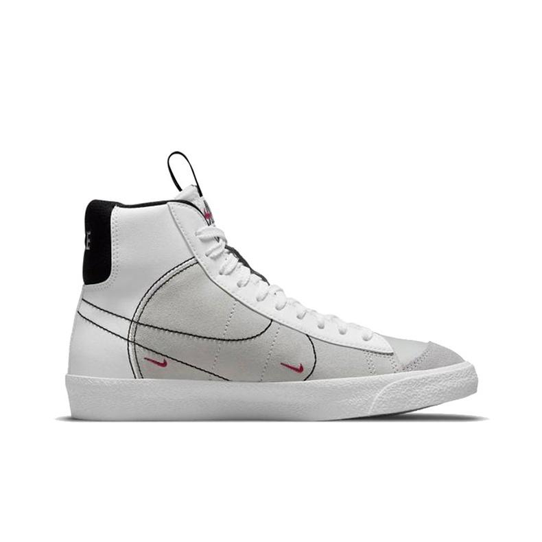 Neuer Nike Blazer Mid 77 SE GS Weiß Rush Maroon DH8640-101