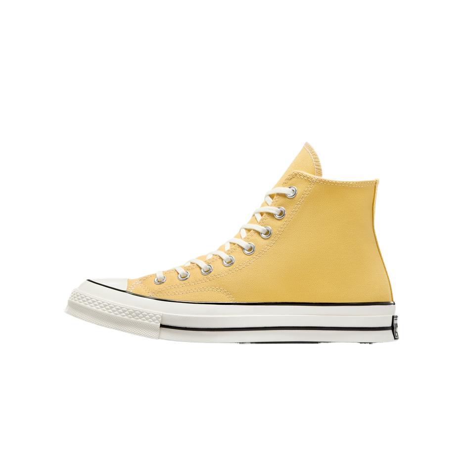 Converse Comfortable Versatile Low-Top Durable Lightweight High-Top Skate Shoes Unisex Sneakers Yellow A10526C