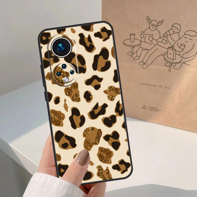 Leopard Pattern Animal Colorful For Honor Magic 8 5 6 7 Pro Case For Honor 400 200 Lite 50 70 90 X8c X8b X9a X9b X9c X9d Win
