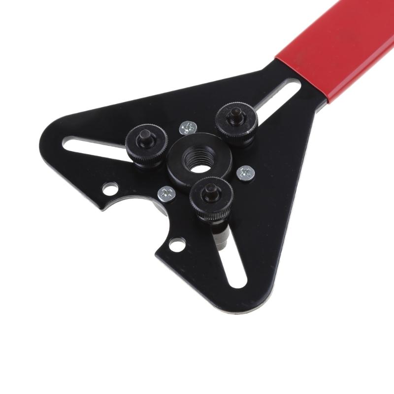 Air-Conditioning Compressor Wrench Ratchet Wrench Steel A/C Clutch Remover Tool Rust Proof Air Conditioning Clutch Tool