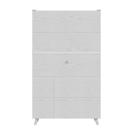 Kitchen Cabinet Visible Door Sideboard with Microwave Stand Opening Shelves Wine Drawer Design Pantry Storage Dining Room Furniture