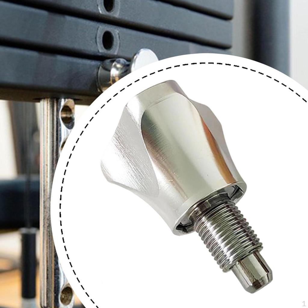Bike Pull Pin Spring Knob Fitness Equipment Part Easy To Intall Aluminum Alloy Universal Adjustment