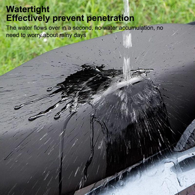 Waterproof and Scratch Protective, PU Leather Motorcycle Seat Cushion Covers for Electric Scooters