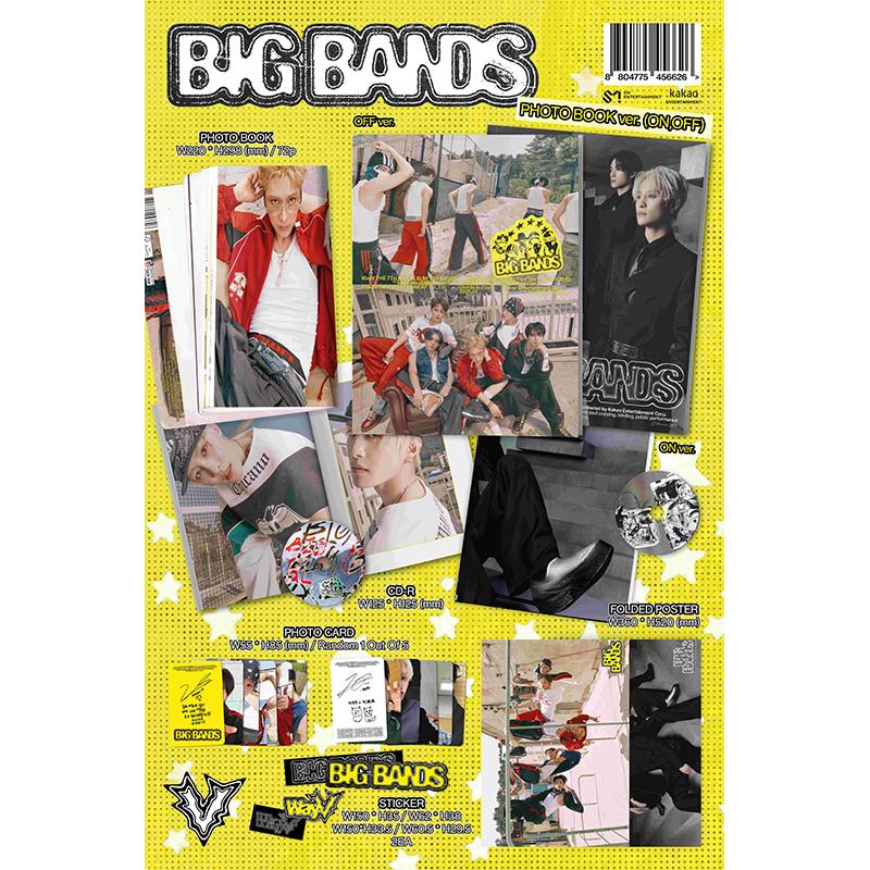 [Forhåndsbestilling] WAYV Mini 7. album [BIG BANDS] Fotobokversjon. (+Nettfordeler)