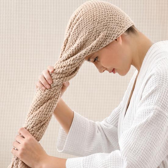 Hair Drying Towel, High-Density Coral Velvet Fabric Hair Wrap, Large Size Super Absorbent Hair Towel for Curly Hair