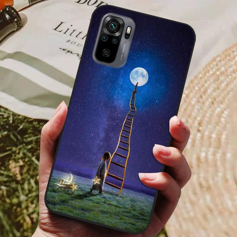For Xiaomi Redmi Note 10 Case 4G 5G Cover For Redmi Note 10 Pro Global Phone Back Cover for Redmi Note10 Pro 10S Bumper Funda