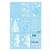 Christmas Electrostatic Window Stickers - Various Designs for Holiday Decorations